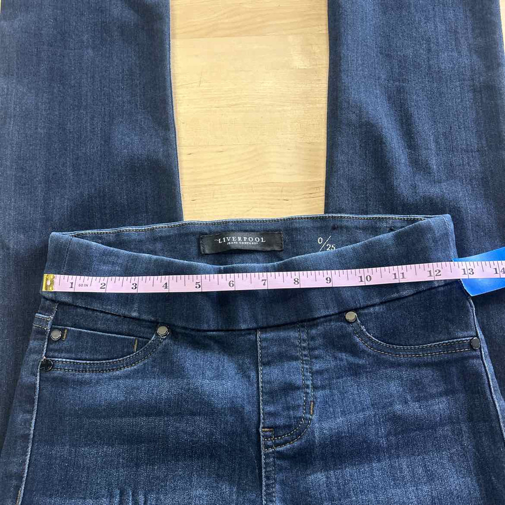 Liverpool Size 0 Blue Denim Preloved Jeans