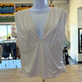 Abercrombie Size XL White Sleeveless