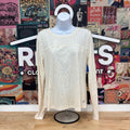 Aeropostale Size L Beige Shirt
