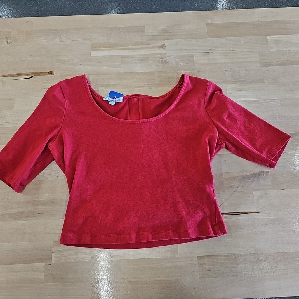 Charlotte Russe Size S Red Shirt
