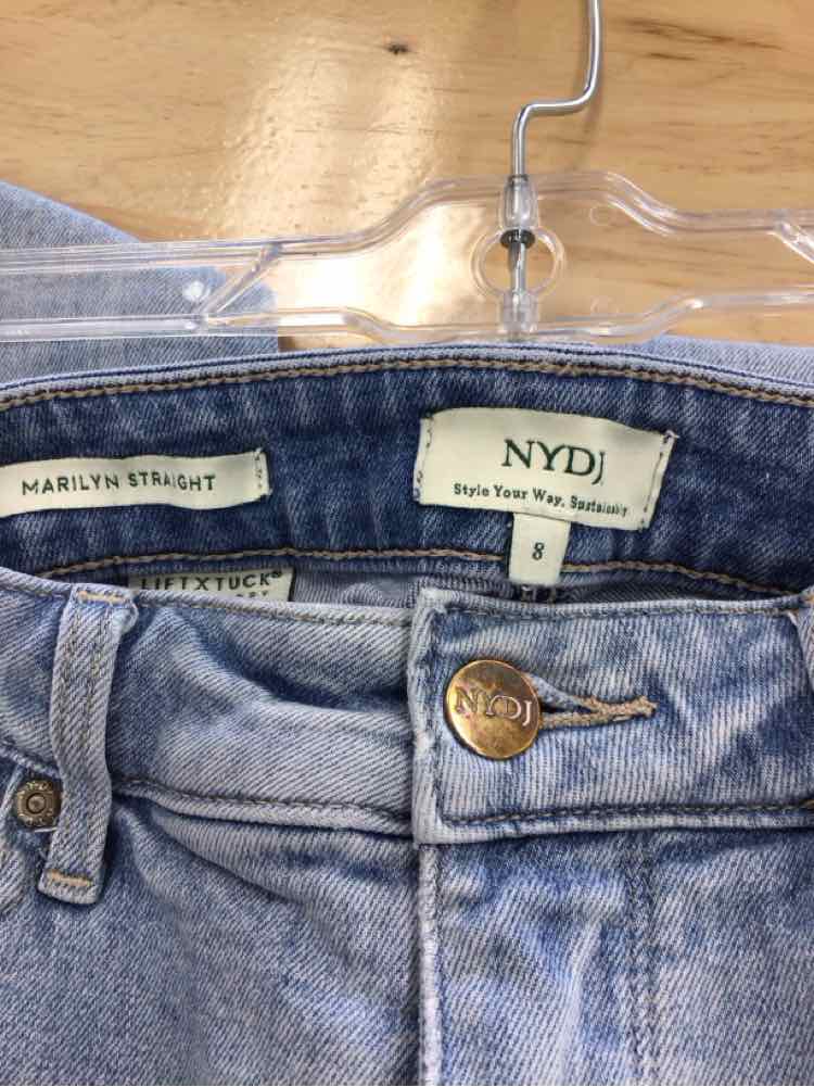 NYDJ Size 8 Blue Preloved Capris