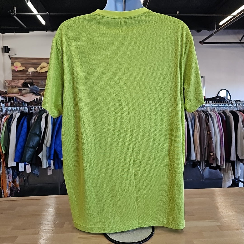 Tek gear Size XXL Green MENS Athletic Tee