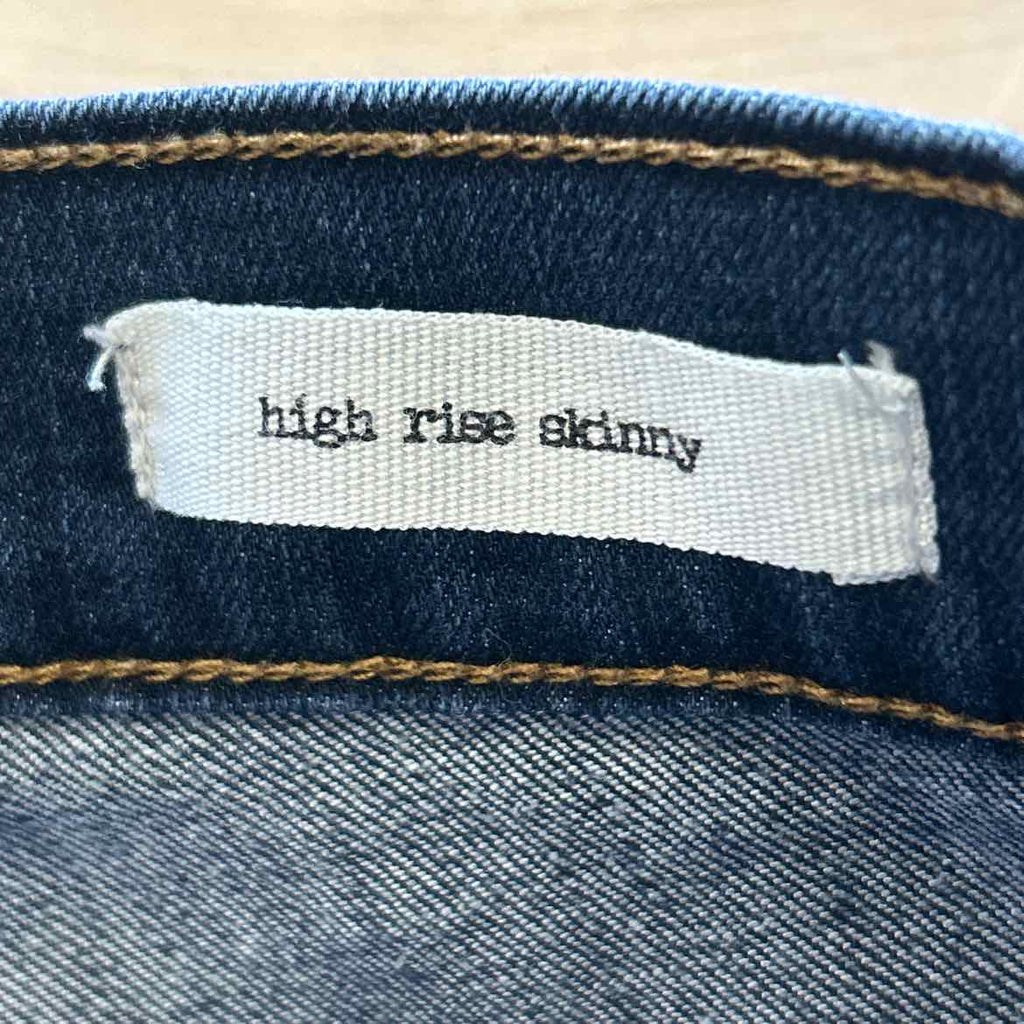 Jessica Simpson Size 6 Dark BLue Denim Preloved Jeans