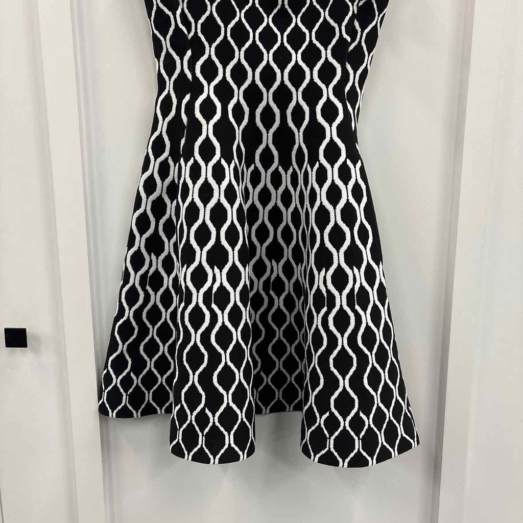 maje Size 36 Black/White Dress