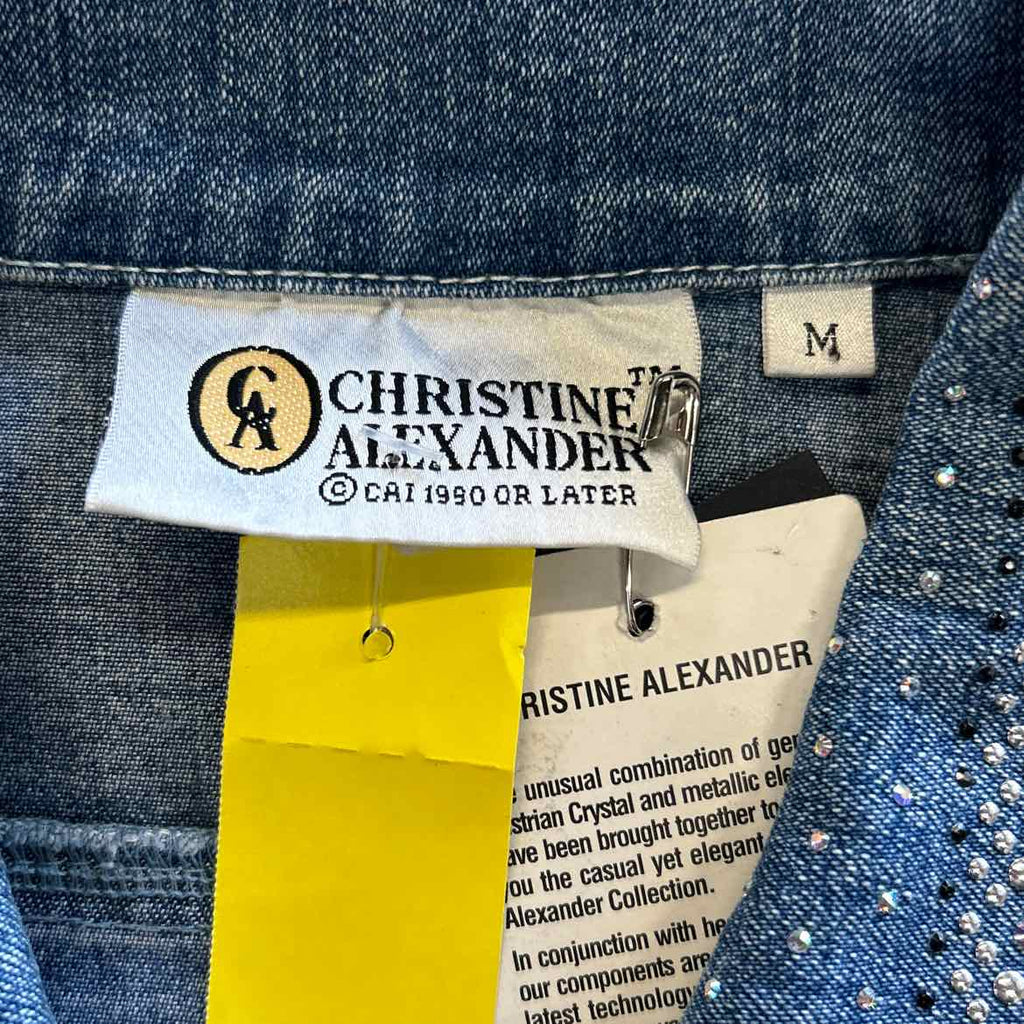Christine Alexander Size M Denim Jacket