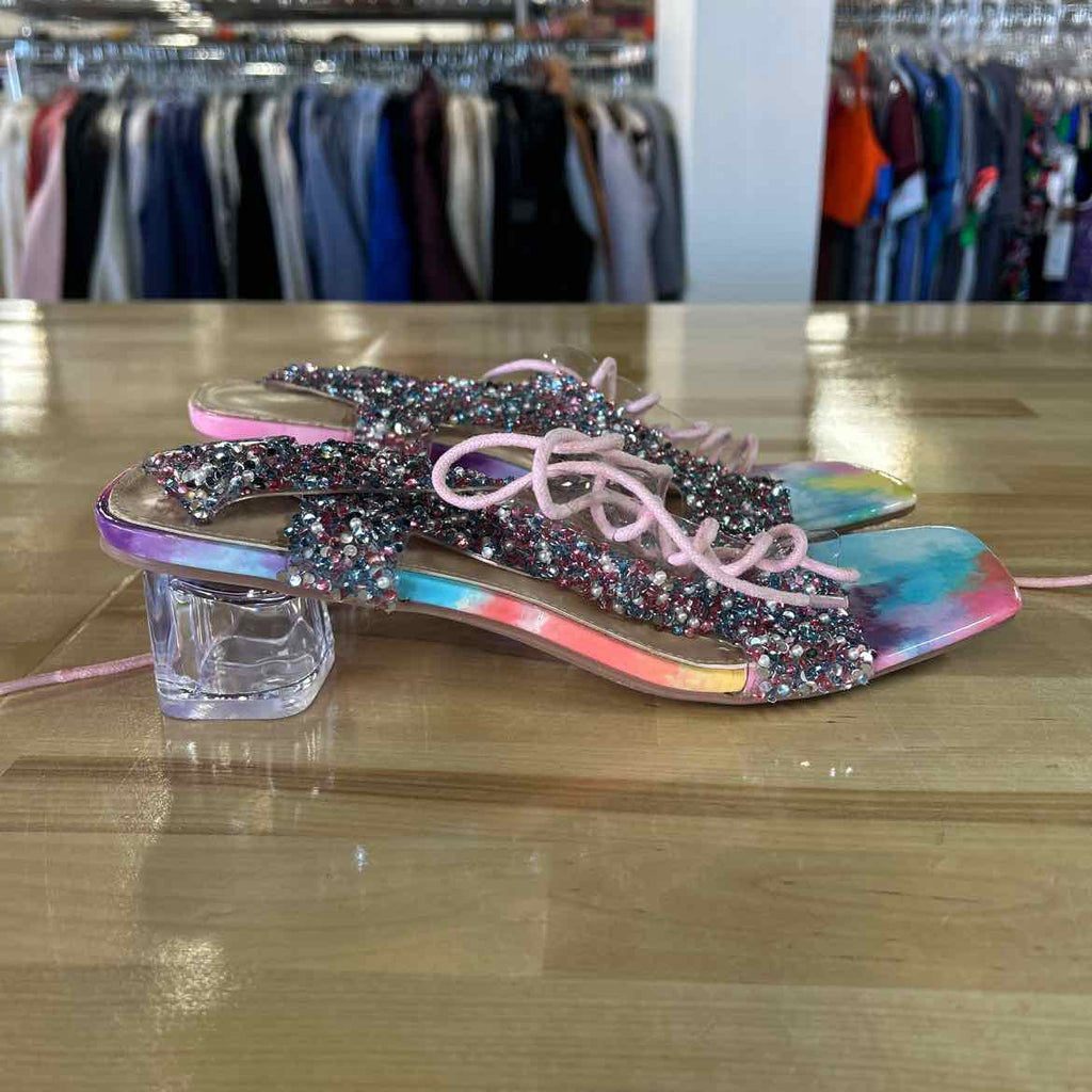 AssortedBrands Size 8.5 Multi Bright Preloved Heels