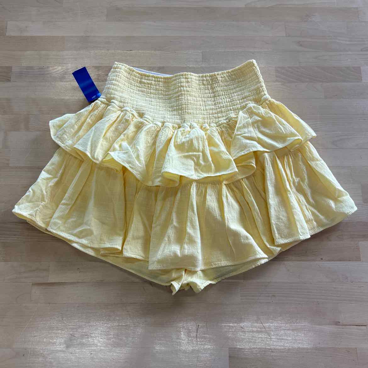 Blanco Women Size XXL Yellow Cotton Preloved Skorts