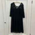 Jasambac Size XL Black Lace Preloved Dress