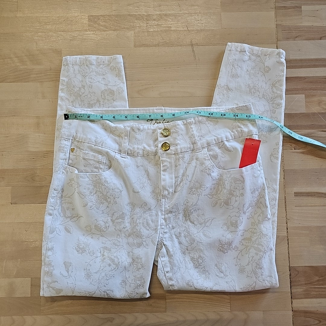 Thalia Sodi Size 12 White Preloved Pants