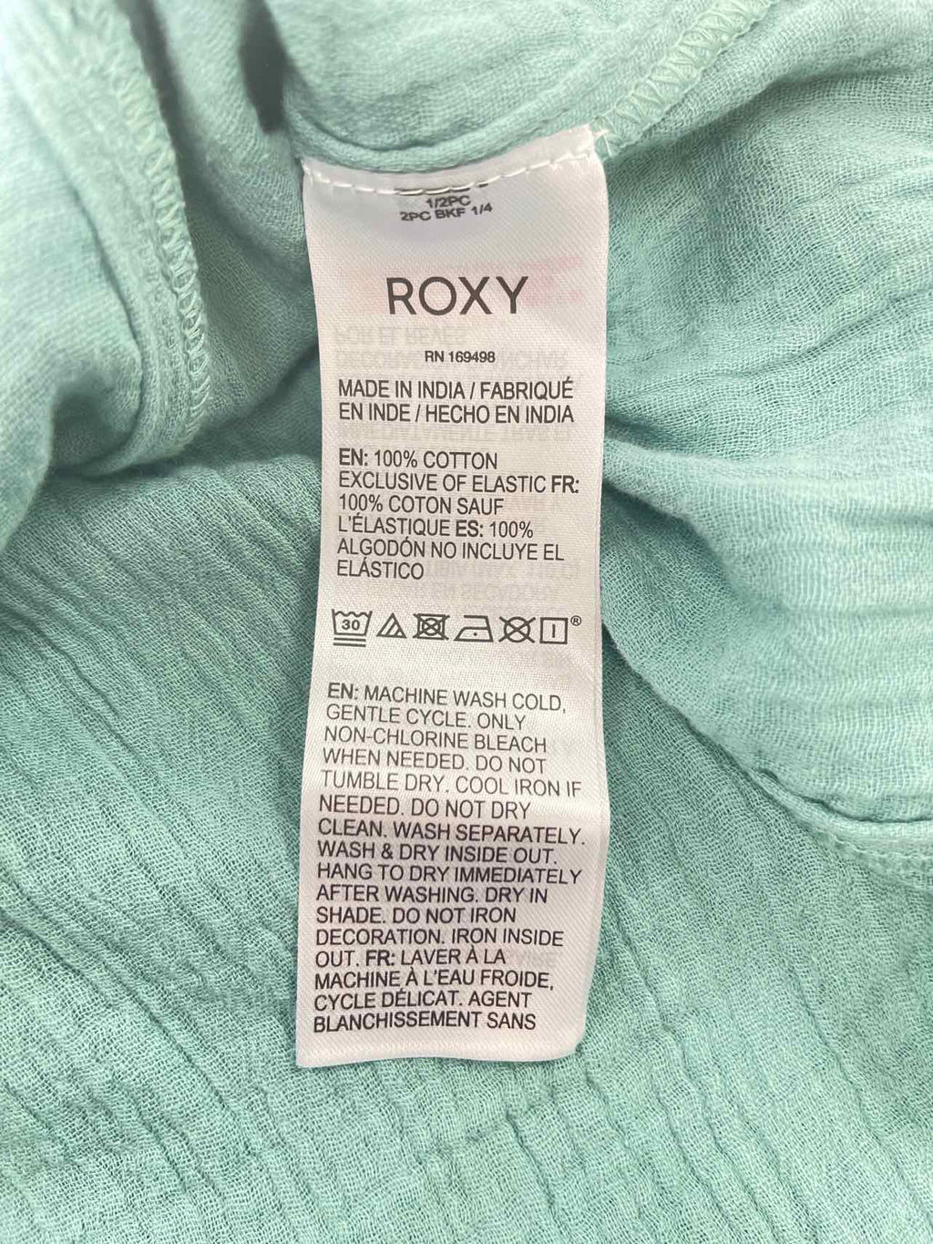Roxy Size L Green New Dress