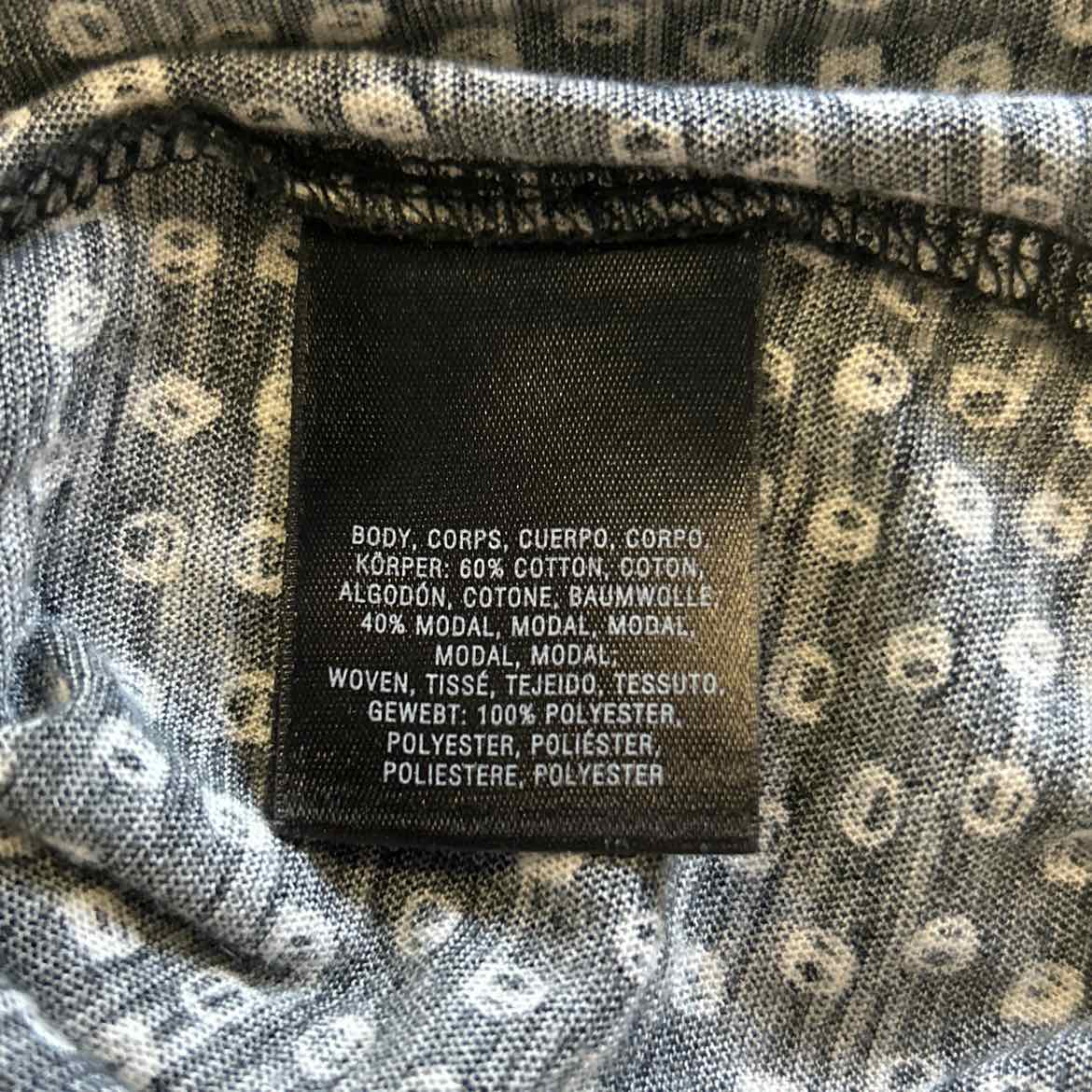Deletta Size S Black Preloved Tank