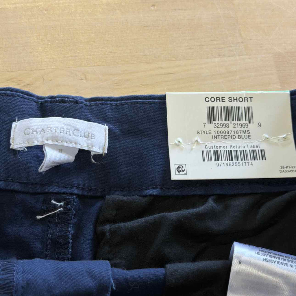 Charter Club Twill Casual Shorts