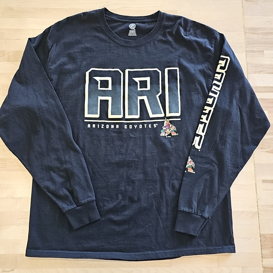 NHL Size XL Black Preloved MENS T-shirt