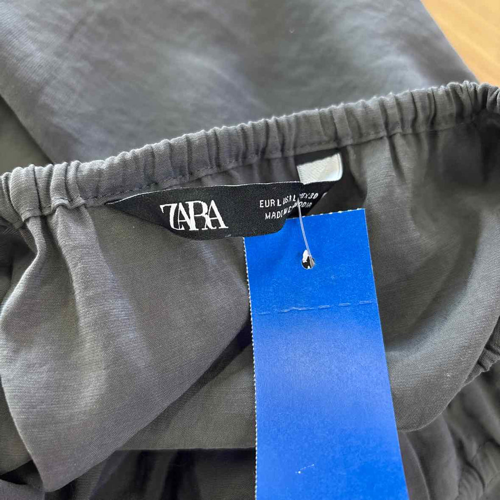 zara Size L Gray Preloved Dress