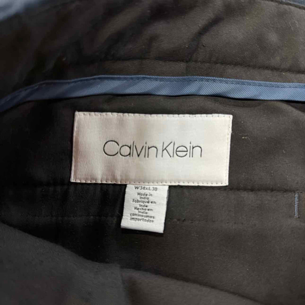 Calvin Klein Size 34x30 Blue MENS Pants
