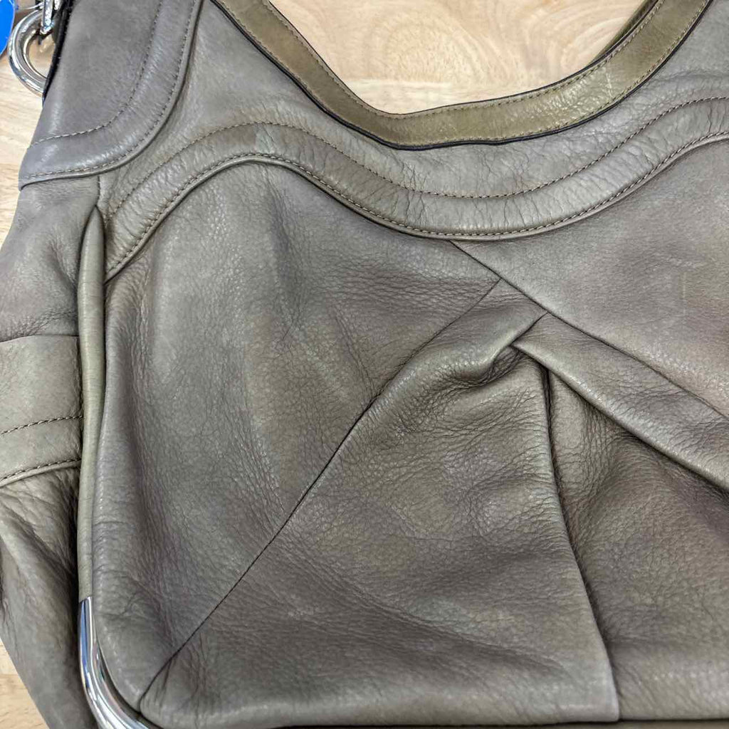 B. Makowsky Green Preloved Handbag
