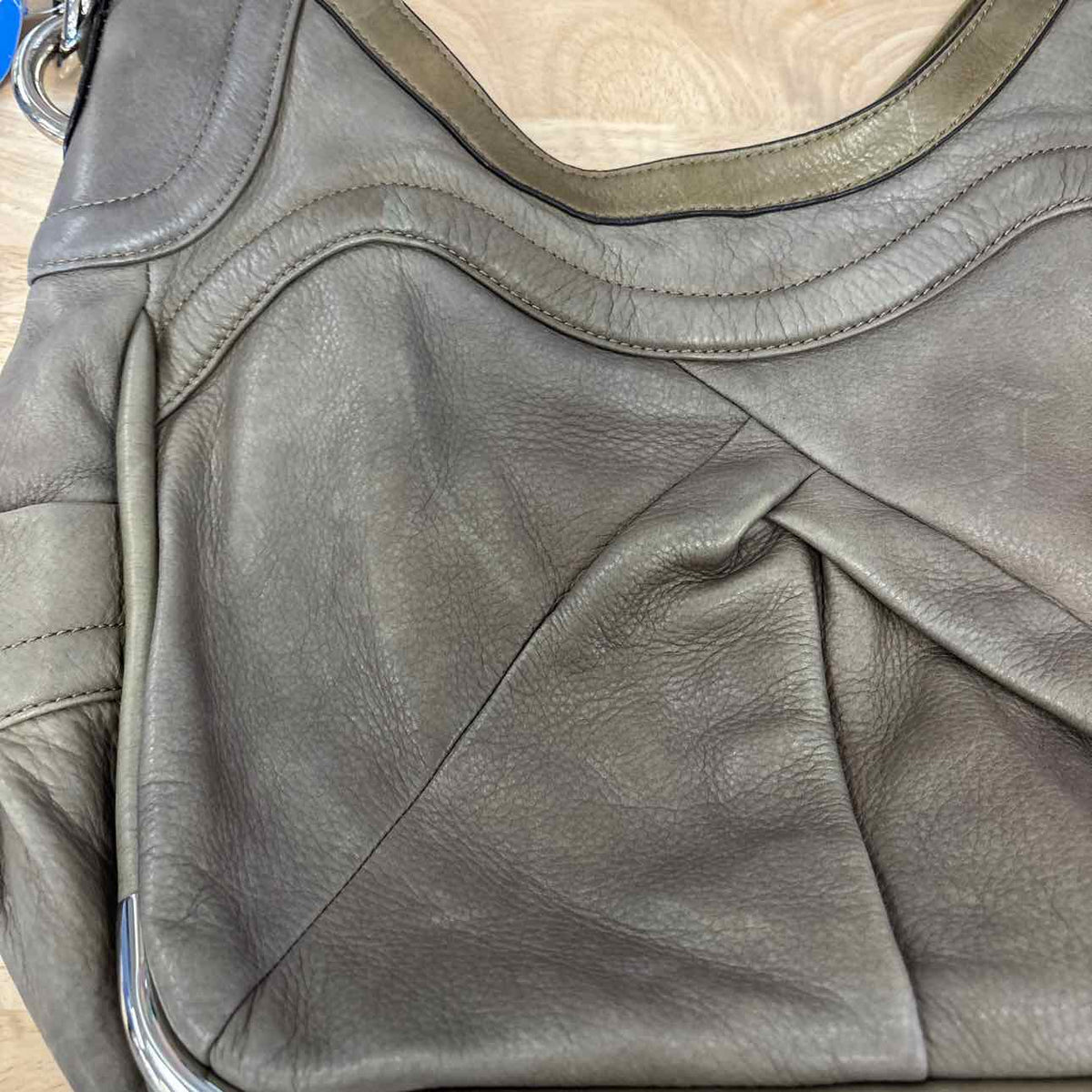 B. Makowsky Green Preloved Handbag