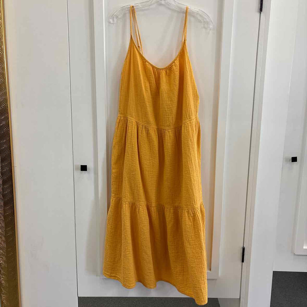 Free Assembly Size L Yellow Dress