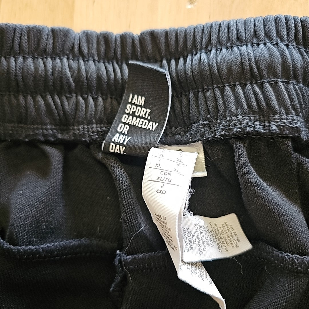 Adidas Size XL Black MENS Athletic Pants