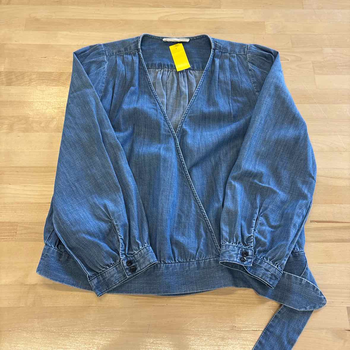 Madewell Size L Blue Blouse