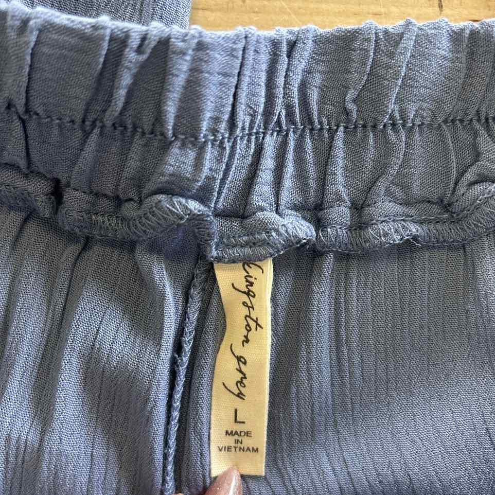 Kingston Grey Juniors' High-Rise Wide-Leg Pants - Peri