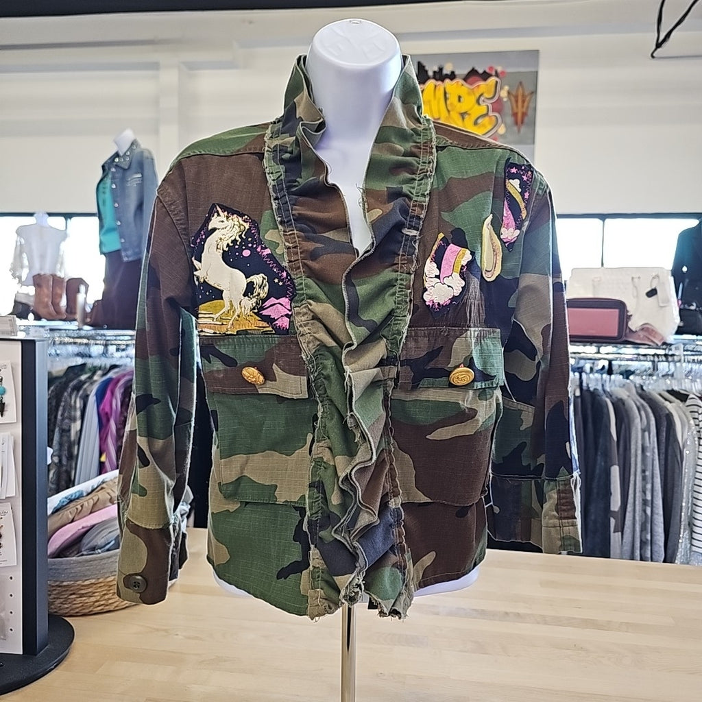 Fresh Karma Size XS Camo Jacket