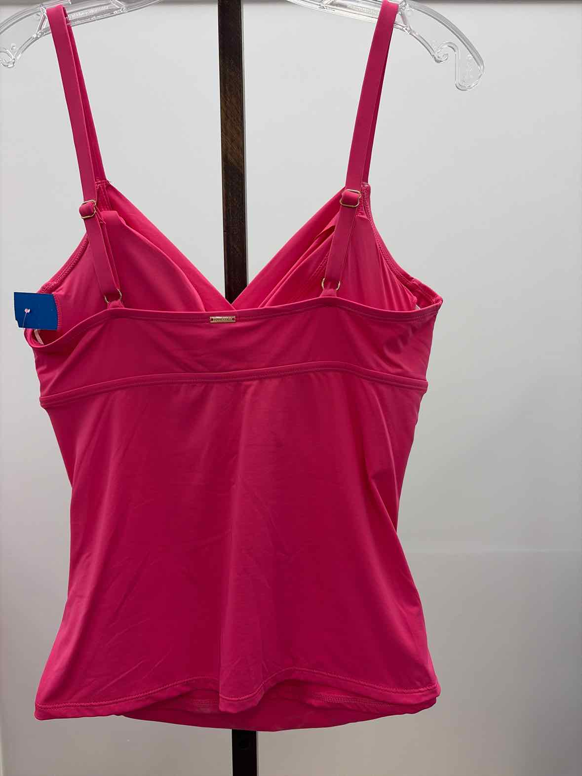 Anne Cole Women's Surplice Underwire Tankini Top - Pink Glow