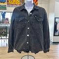 Cras Size 38 Gray Denim Preloved Jacket