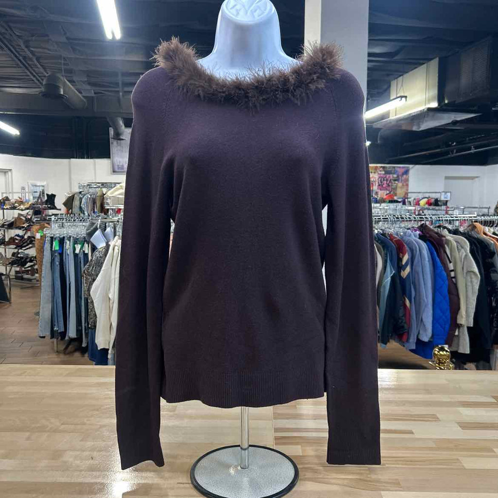 BCBG Size M Plum Preloved Longsleeve