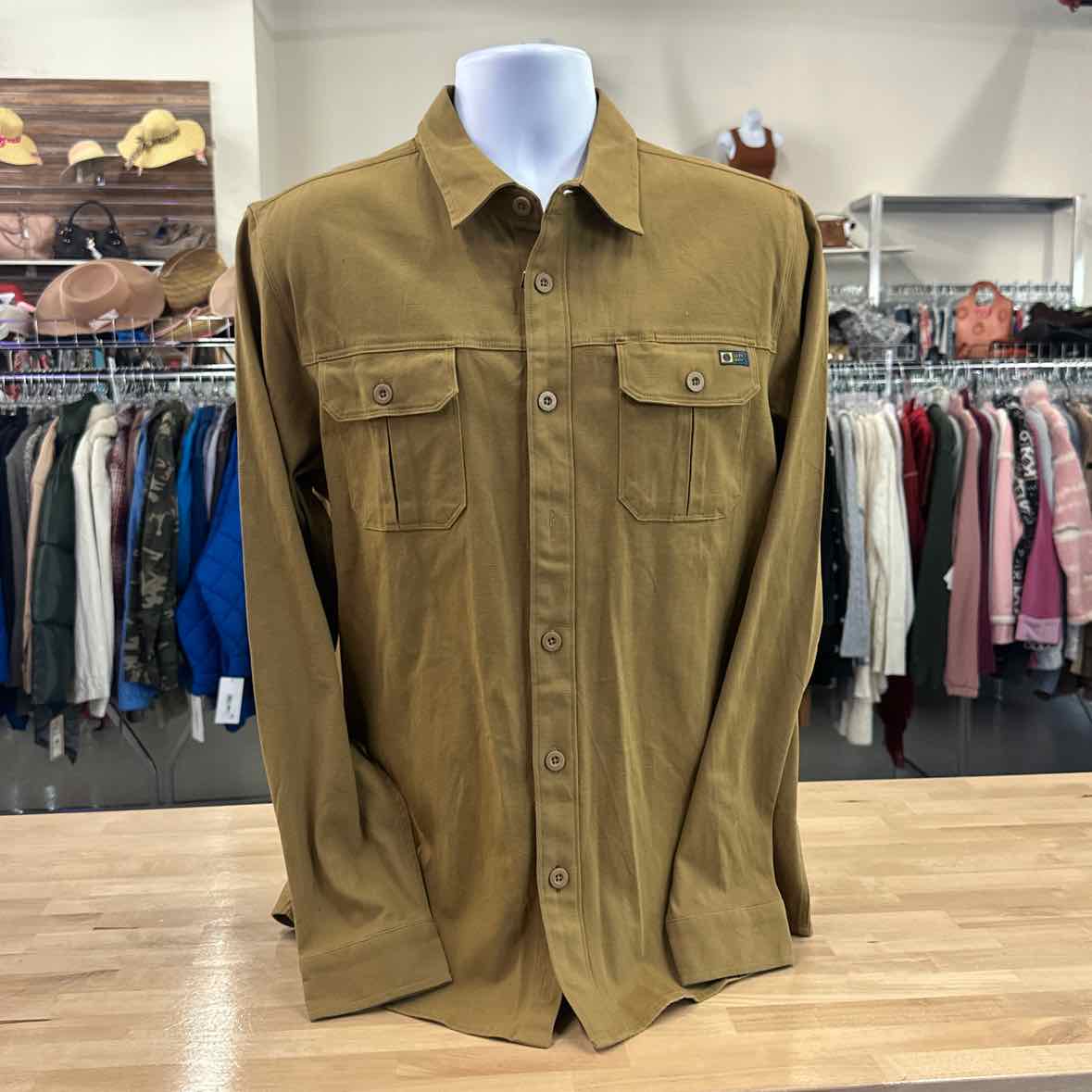 Salty Crew Size M Brown MENS Jacket
