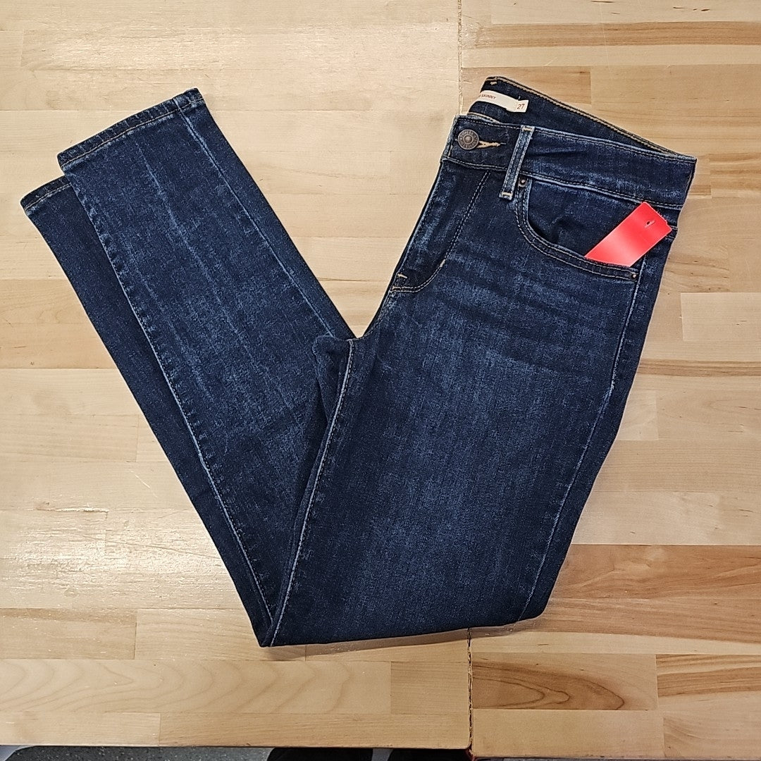 Levi's Size 27 Blue Denim Used Jeans