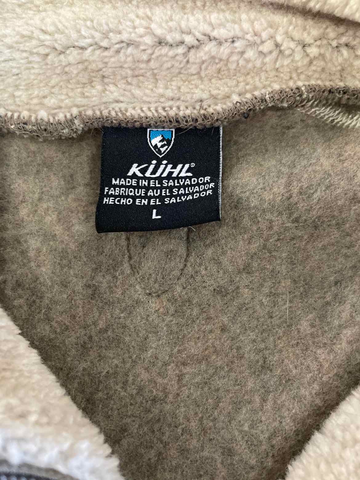Kuhl Size L Tan MENS Sweater