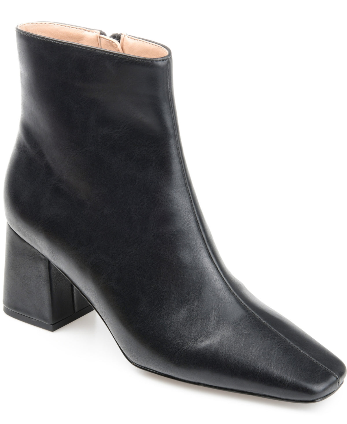 Journee Collection Shoe Size 11 Black Faux Leather Boots
