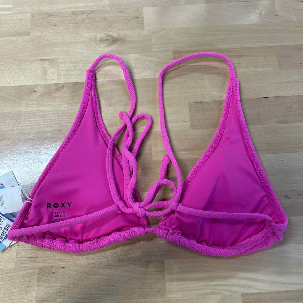 Roxy Size L Haliewa Built-up Triangle Bikini Top