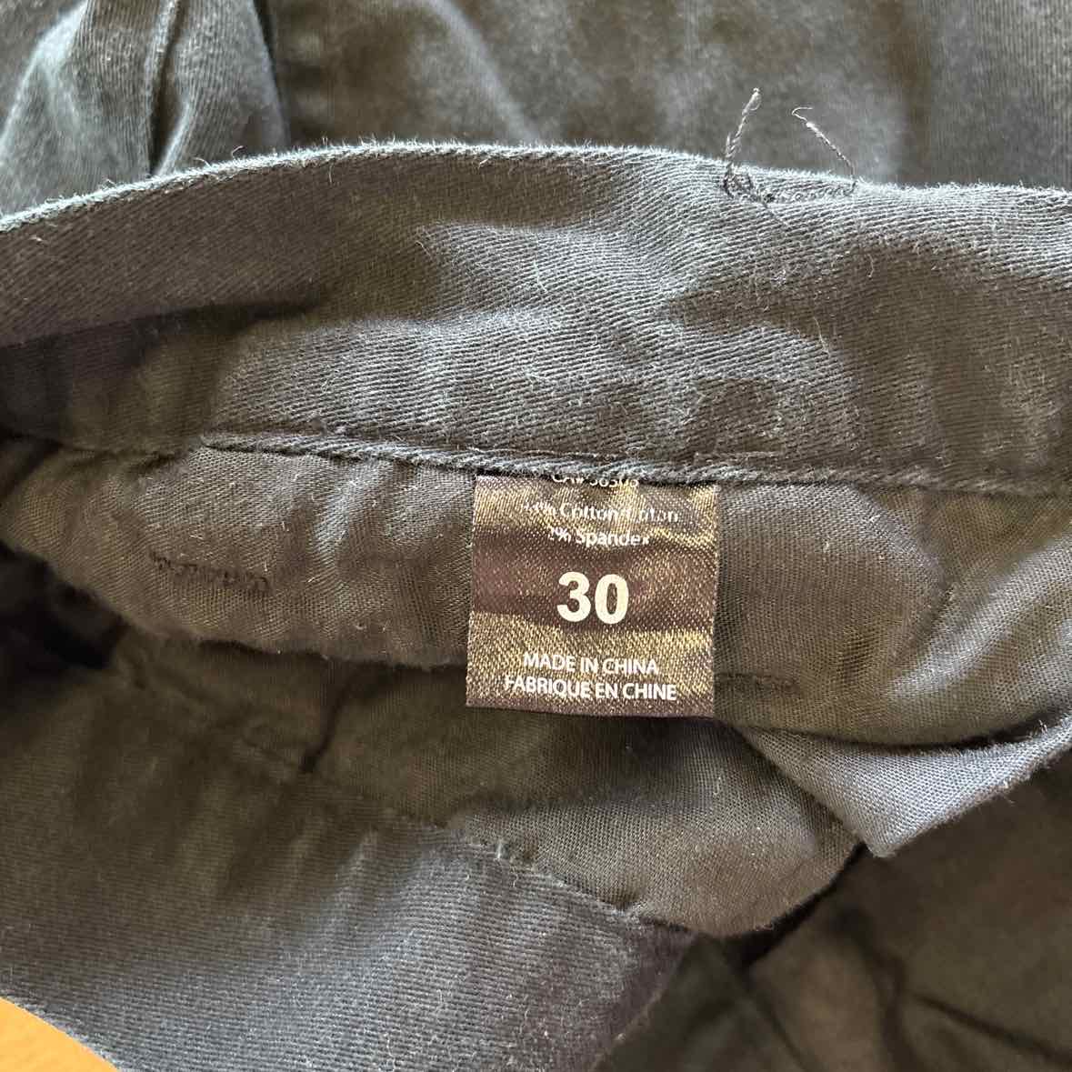 Sketchy Tank Size 30 Black MENS Pants