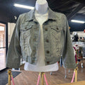 ILoveH81 Size S White Blue Preloved Jacket