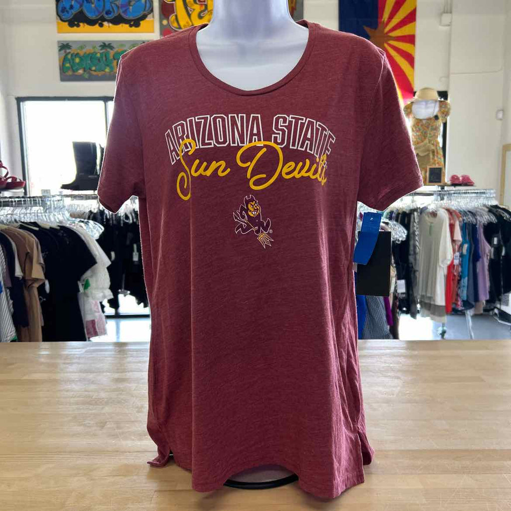 ASU Size M Red Preloved T-Shirt SS