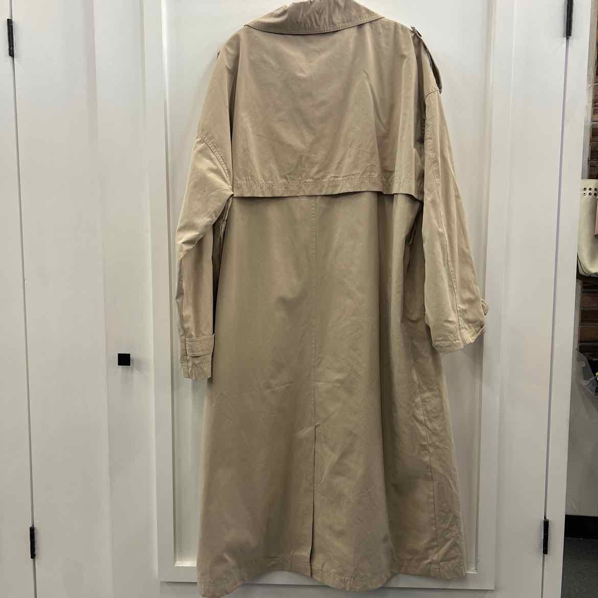 Cotton On Size XL Tan New Trenchcoat