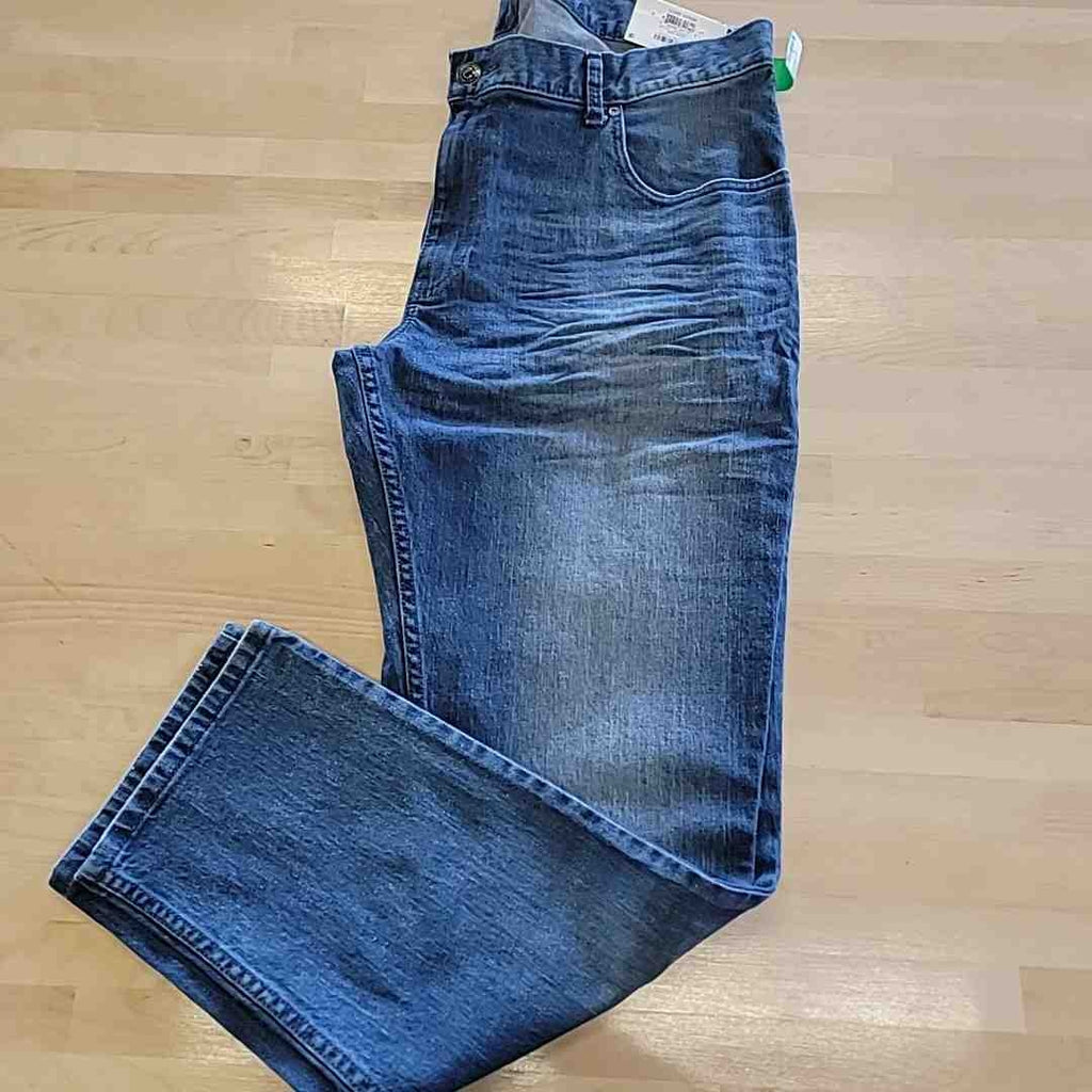 INC Men's Size 40x30 Blue MENS Slim-Fit Medium Wash Jeans