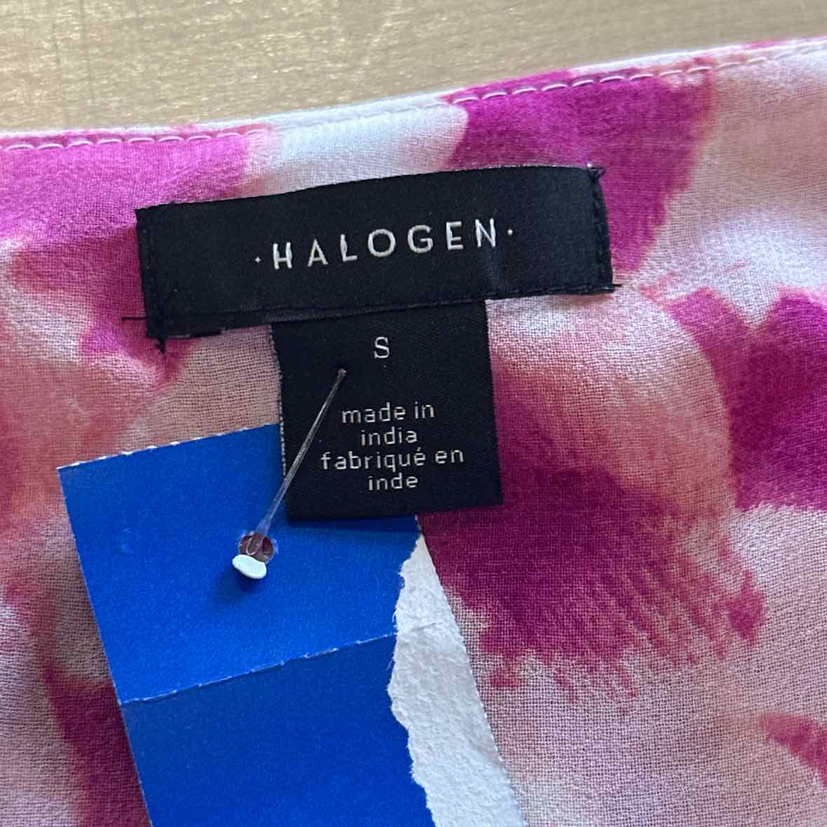 Halogen Size S Pink/white 2 pc Dress Set