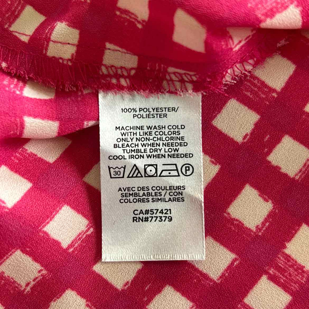 Ann Taylor Size 14 Pink New Blouse SS