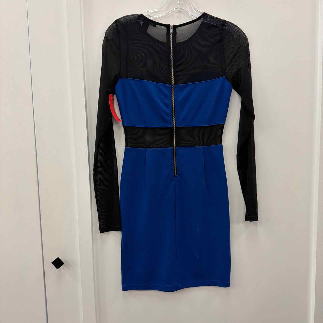 Forever 21 Size S Black & Aqua Preloved Dress