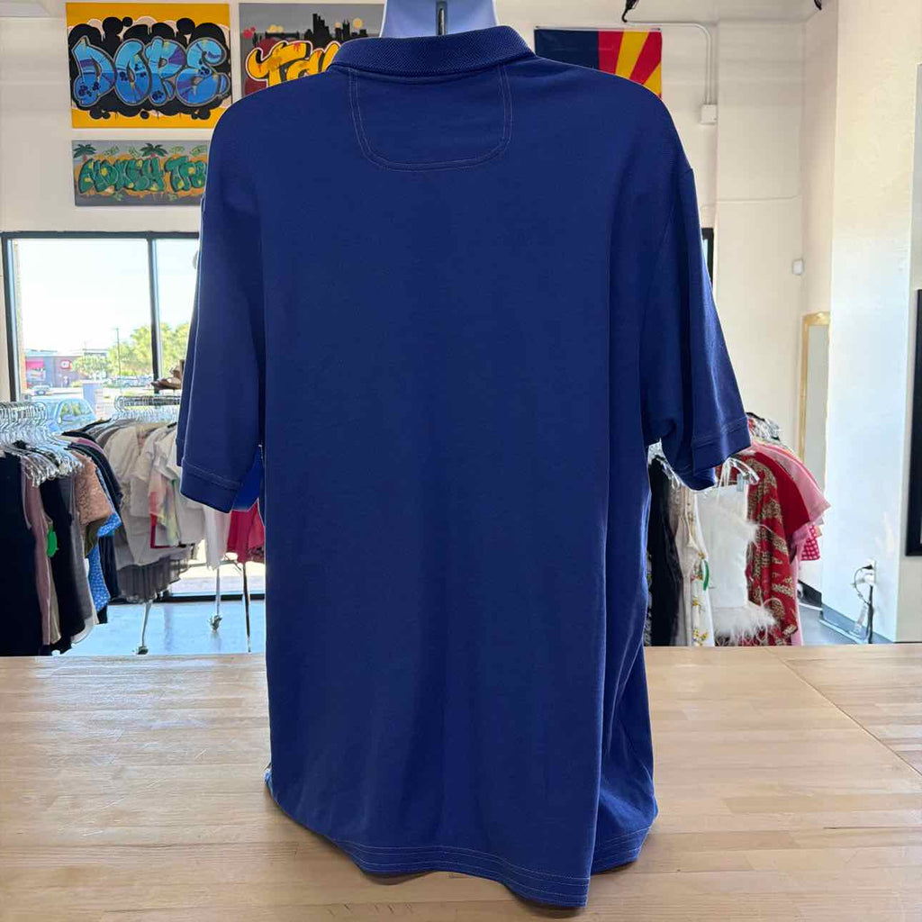 Tommy Bahama Size XXL Blue Preloved MENS Polo