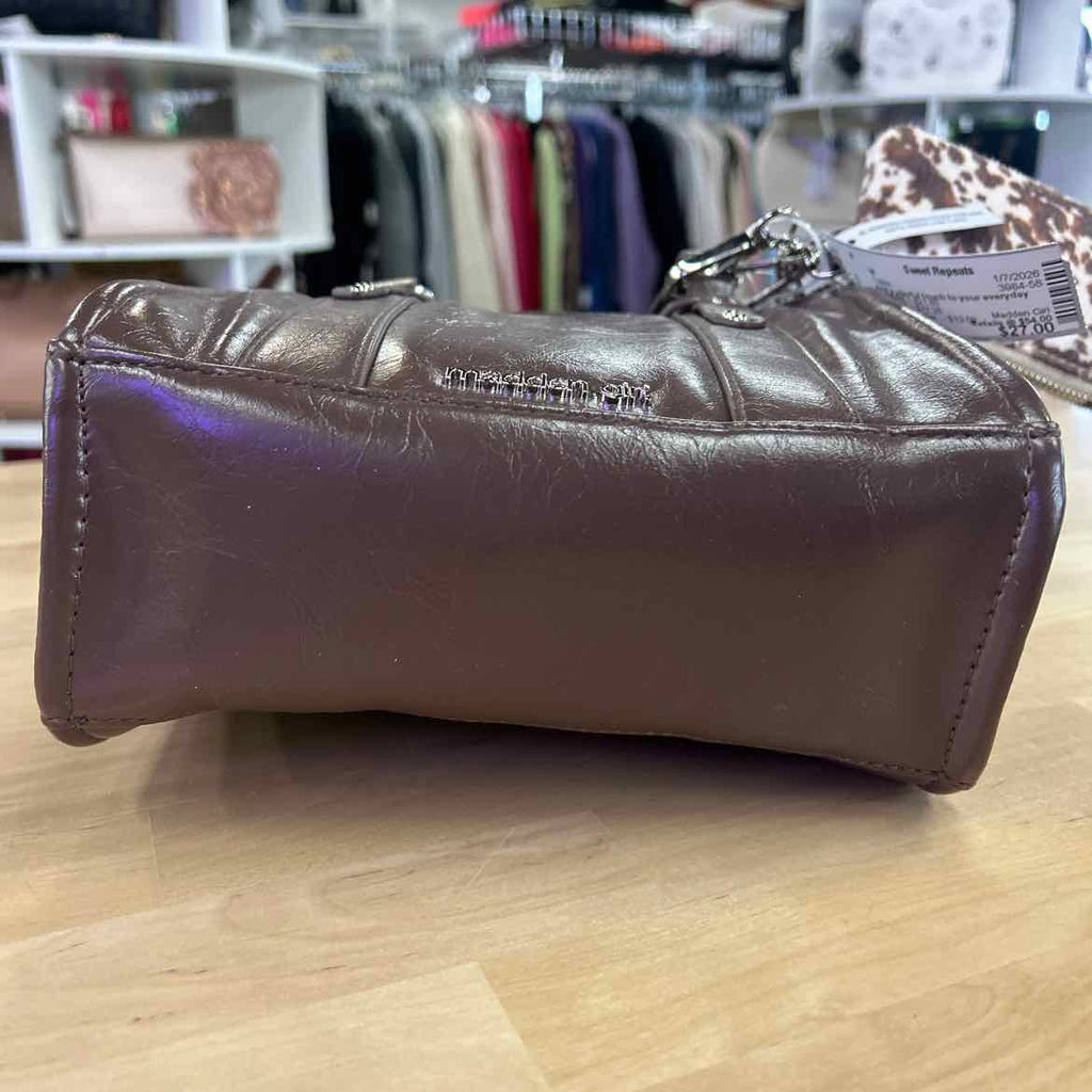 Madden Girl Madden Girl Kyrac Crinkle Zipp Walnut