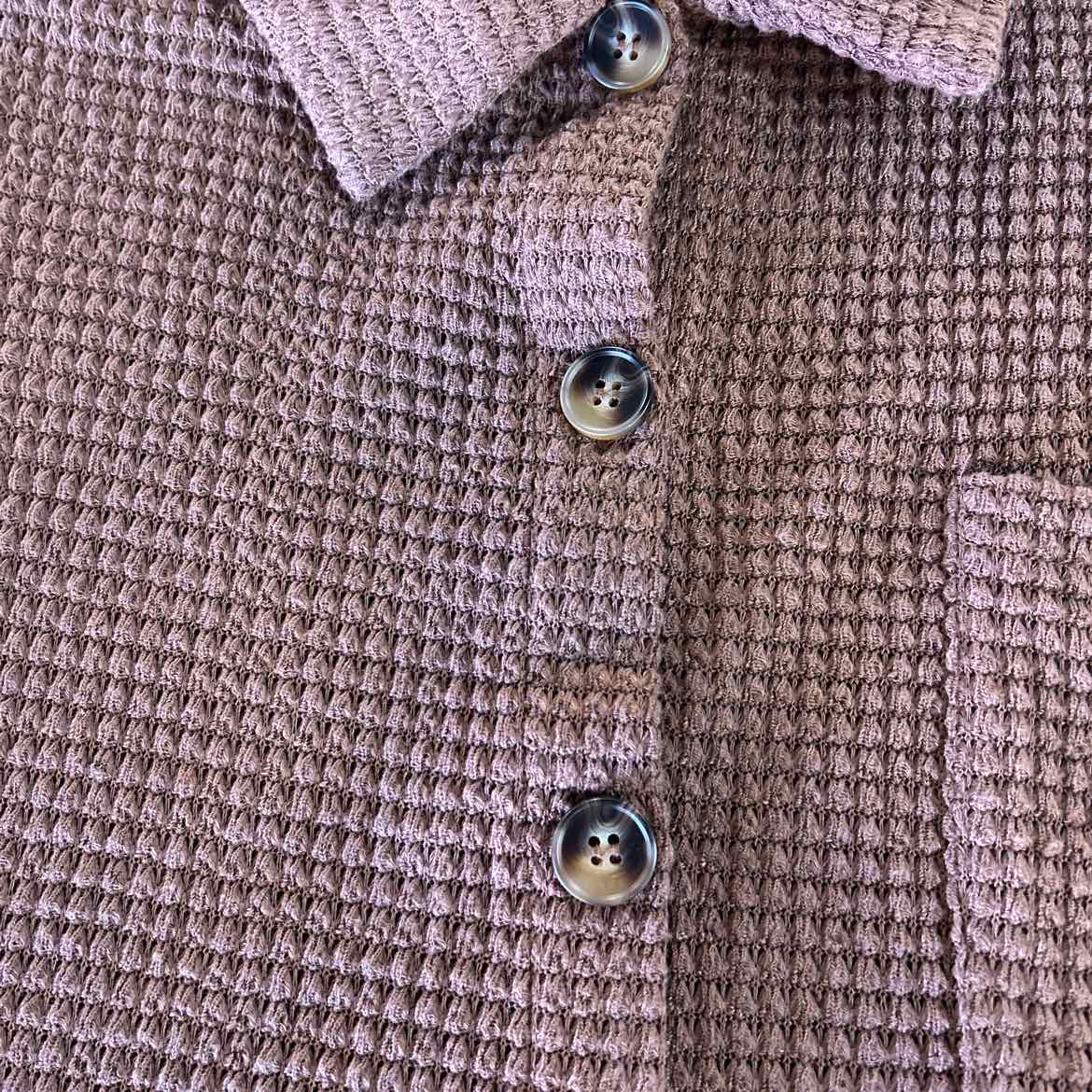 Dokotoo Size M Brown Knit Preloved Cardigan