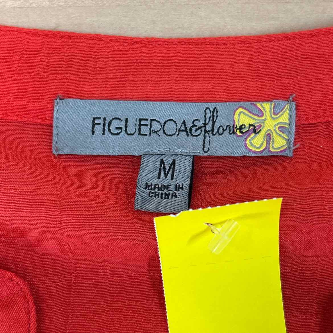 Figueroa&Flower Size M Orange Preloved Blouse LS