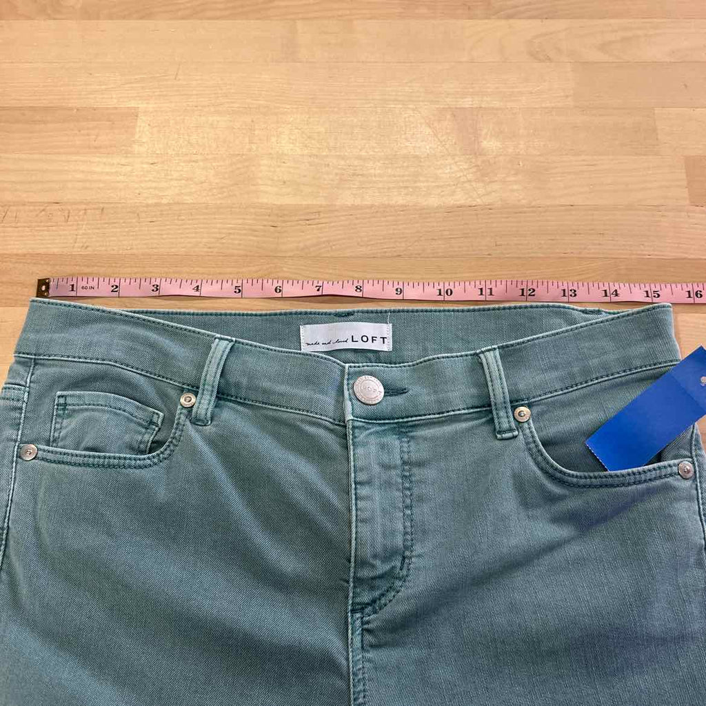 Loft Size 4 Teal Preloved Pants