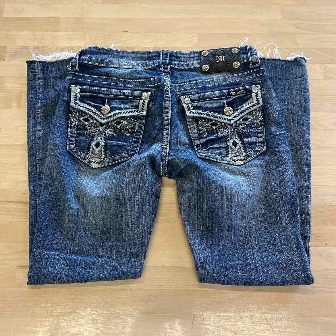 Miss Me Size 26 Blue Denim Preloved Jeans