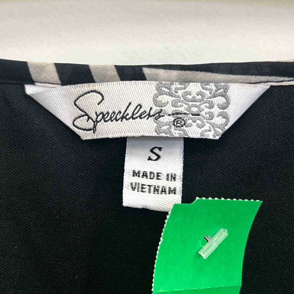 Speechless Size S Black/White Sheer Preloved Dress