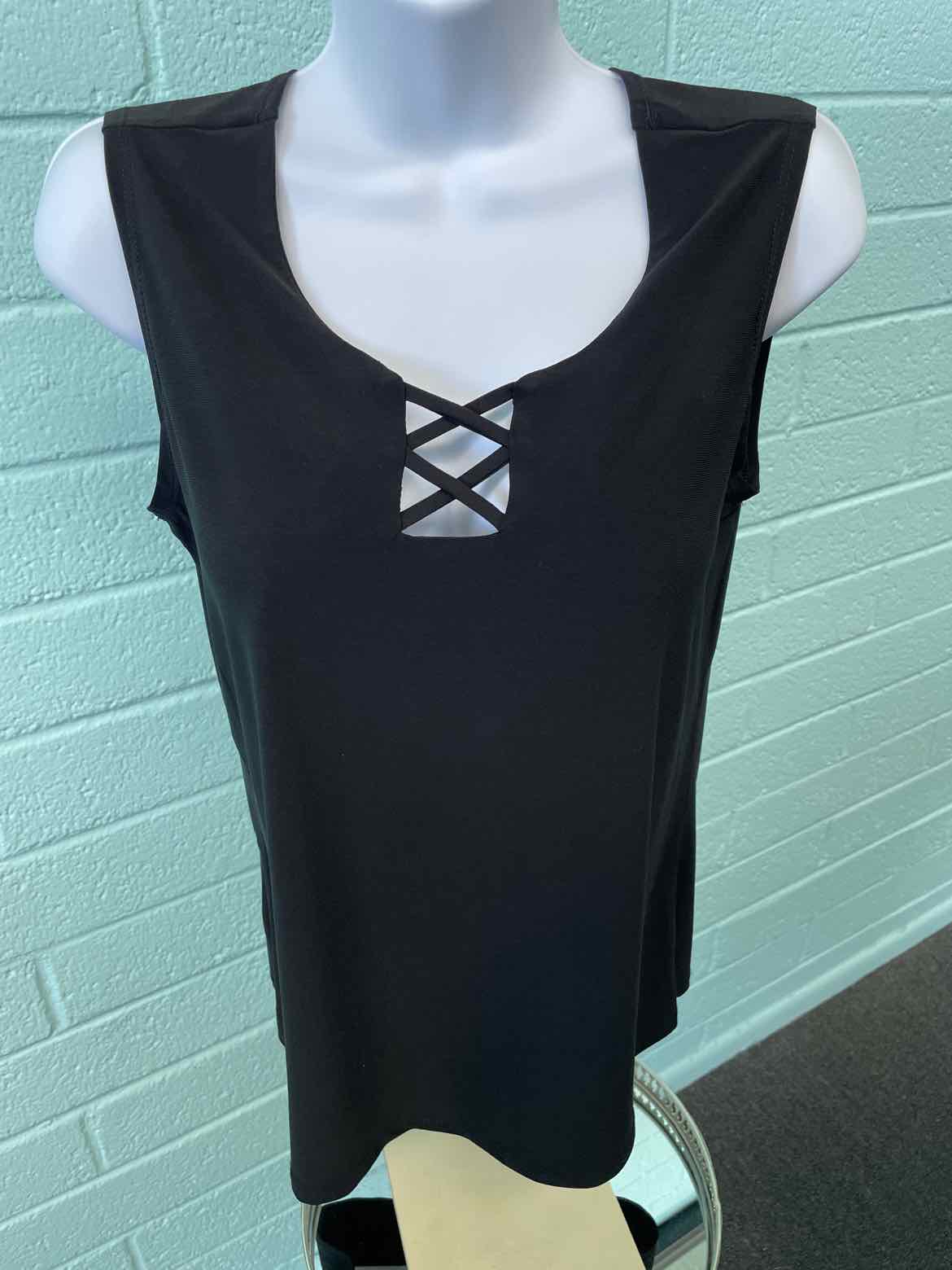 DianaBelle Size S Black Sleeveless